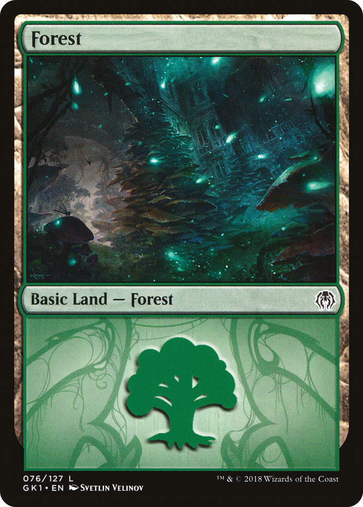 Forest (76) [Guilds of Ravnica Guild Kit]
