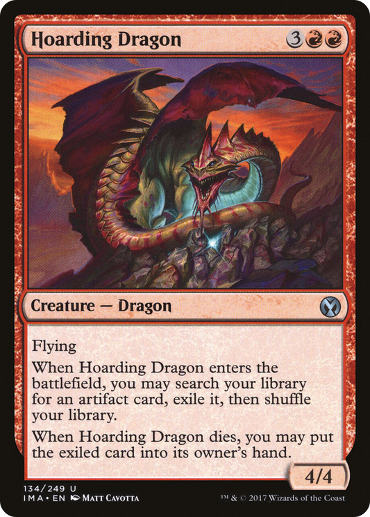 Hoarding Dragon [Iconic Masters] Foil