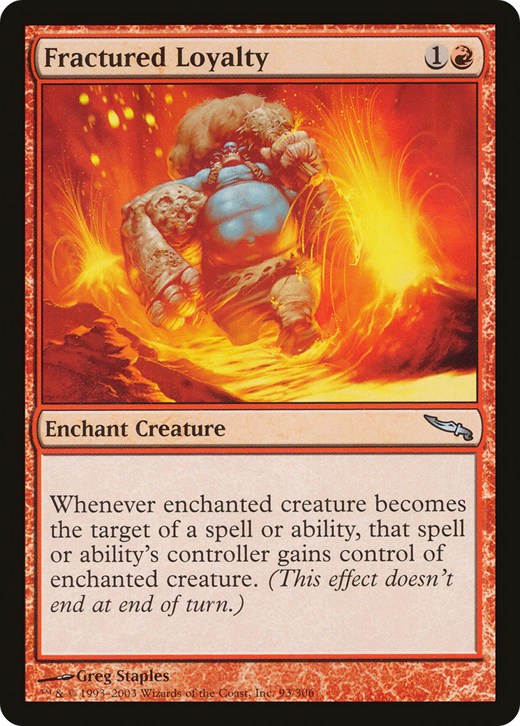 Fractured Loyalty [Mirrodin] Foil