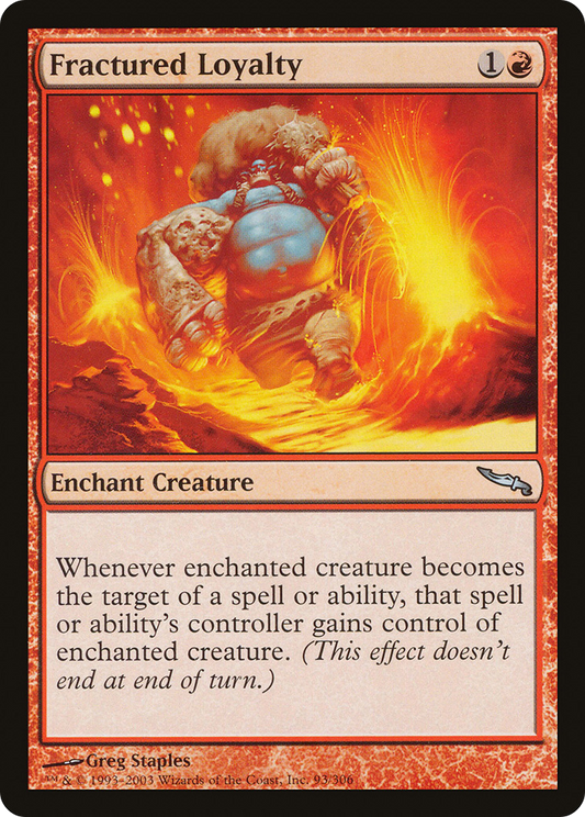Fractured Loyalty [Mirrodin] Foil