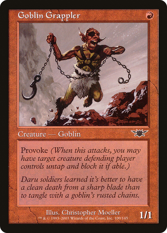Goblin Grappler [Legions] Foil