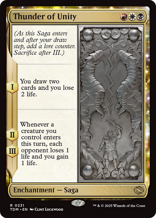 Thunder of Unity (231) Foil - Tarkir: Dragonstorm
