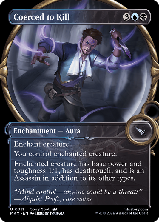 Coerced to Kill (Showcase) [Murders at Karlov Manor] Foil