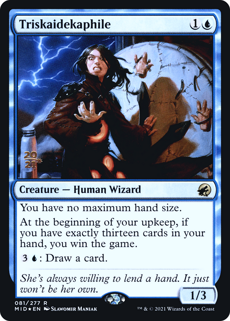 Triskaidekaphile [Innistrad: Midnight Hunt Prerelease Promos] | Silver Goblin