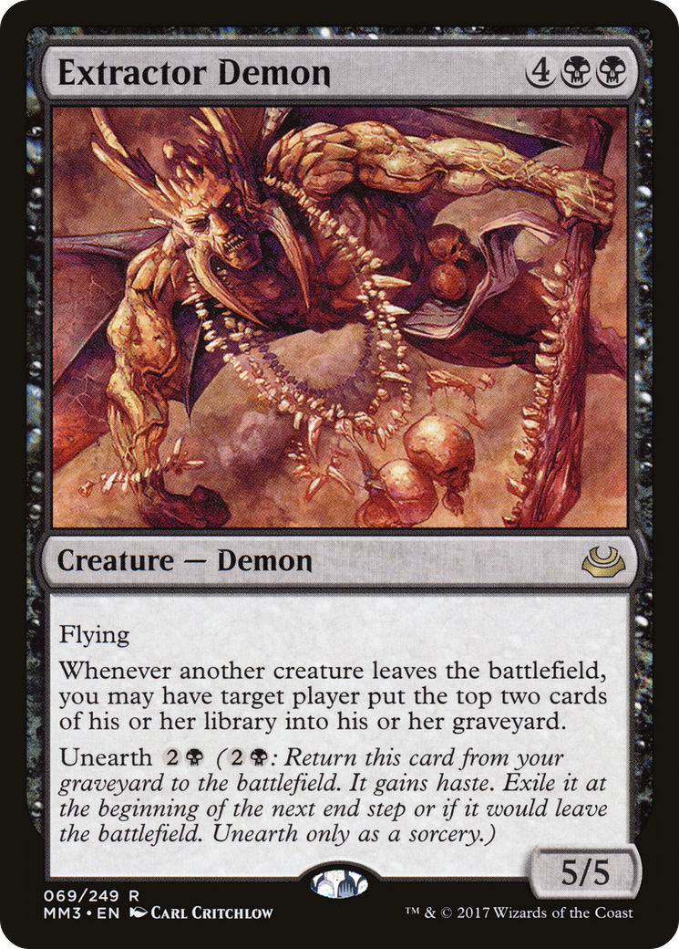 Extractor Demon [Modern Masters 2017] Foil
