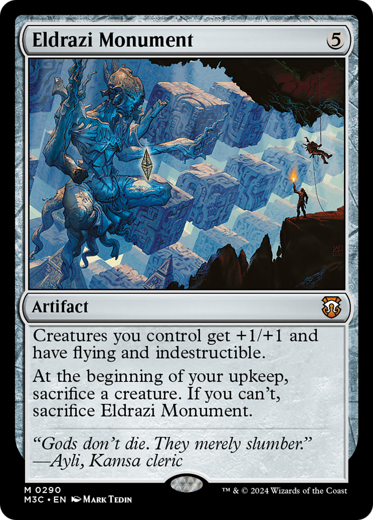 Eldrazi Monument (Ripple Foil) [Modern Horizons 3 Commander] | Silver Goblin