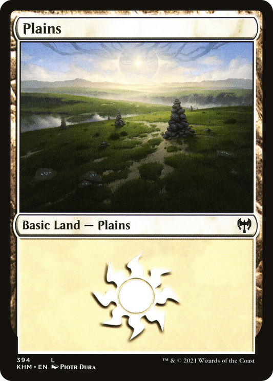 Plains (394) [Kaldheim] Foil