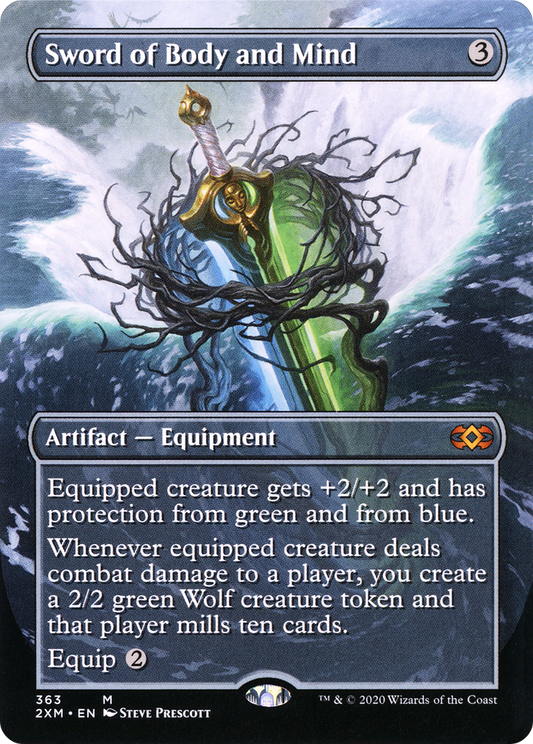 Sword of Body and Mind (Toppers) [Double Masters] Foil