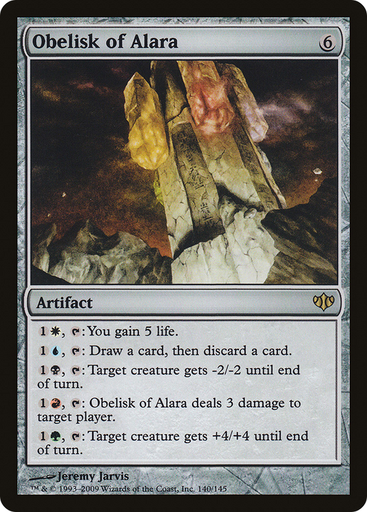 Obelisk of Alara [Conflux] Foil
