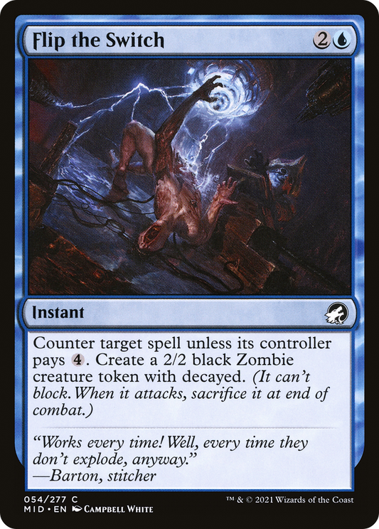 Flip the Switch [Innistrad: Midnight Hunt] Foil