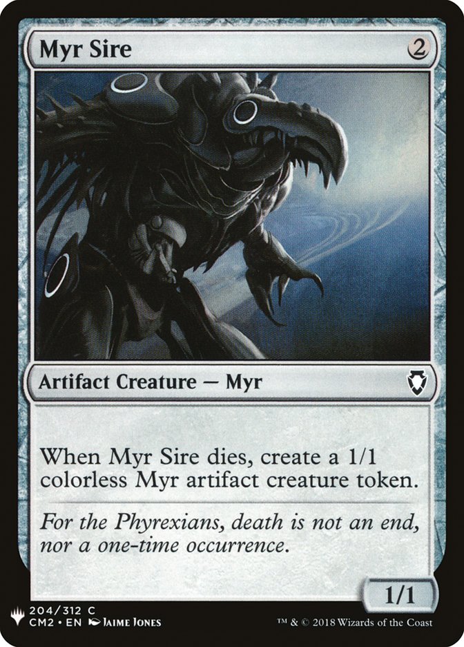 Myr Sire [Mystery Booster] | Silver Goblin