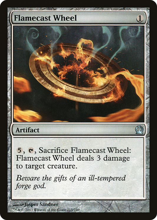 Flamecast Wheel [Theros] Foil