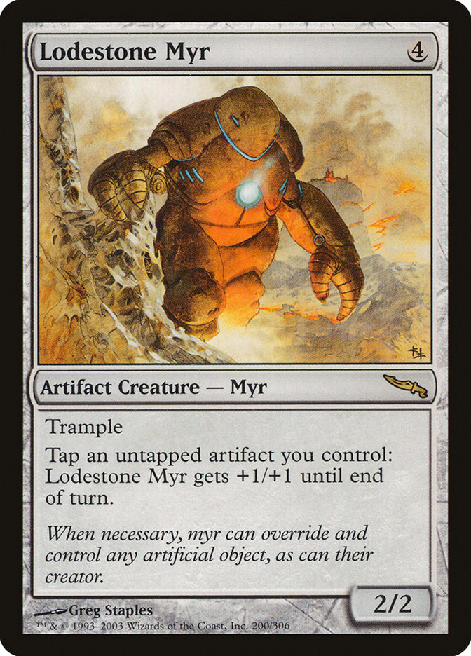 Lodestone Myr [Mirrodin] | Silver Goblin