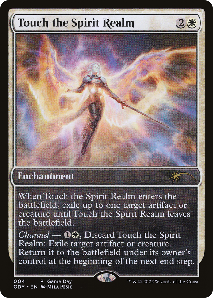 Touch the Spirit Realm [Game Day 2022] Foil
