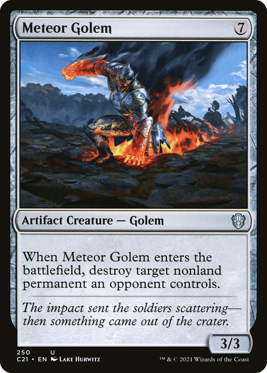 Meteor Golem [Commander 2021]