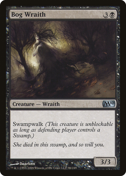 Bog Wraith [Magic 2010] Foil