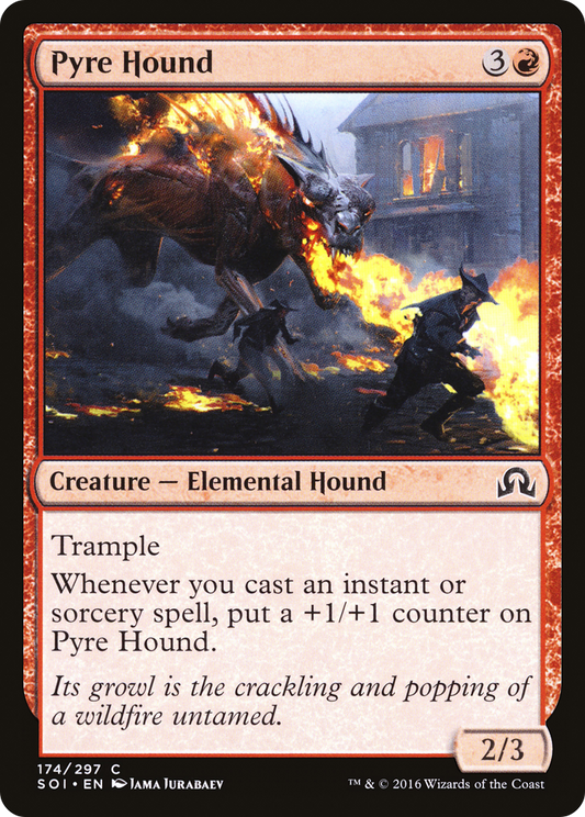 Pyre Hound [Shadows over Innistrad] Foil