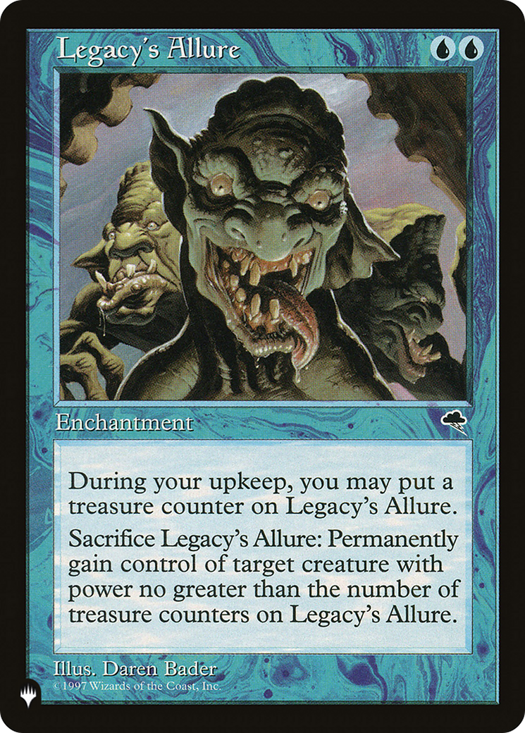 Legacy's Allure [The List Reprints] | Silver Goblin