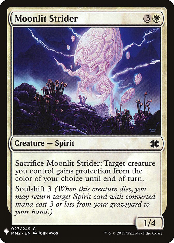 Moonlit Strider [Mystery Booster] | Silver Goblin