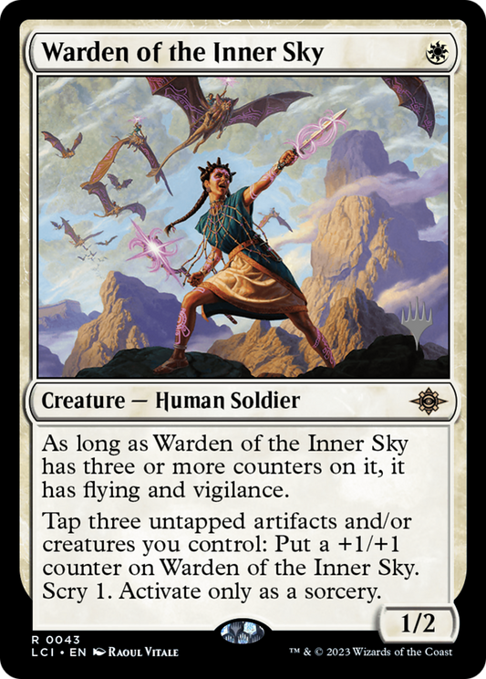 Warden of the Inner Sky (Promo Pack) [The Lost Caverns of Ixalan Promos] Foil