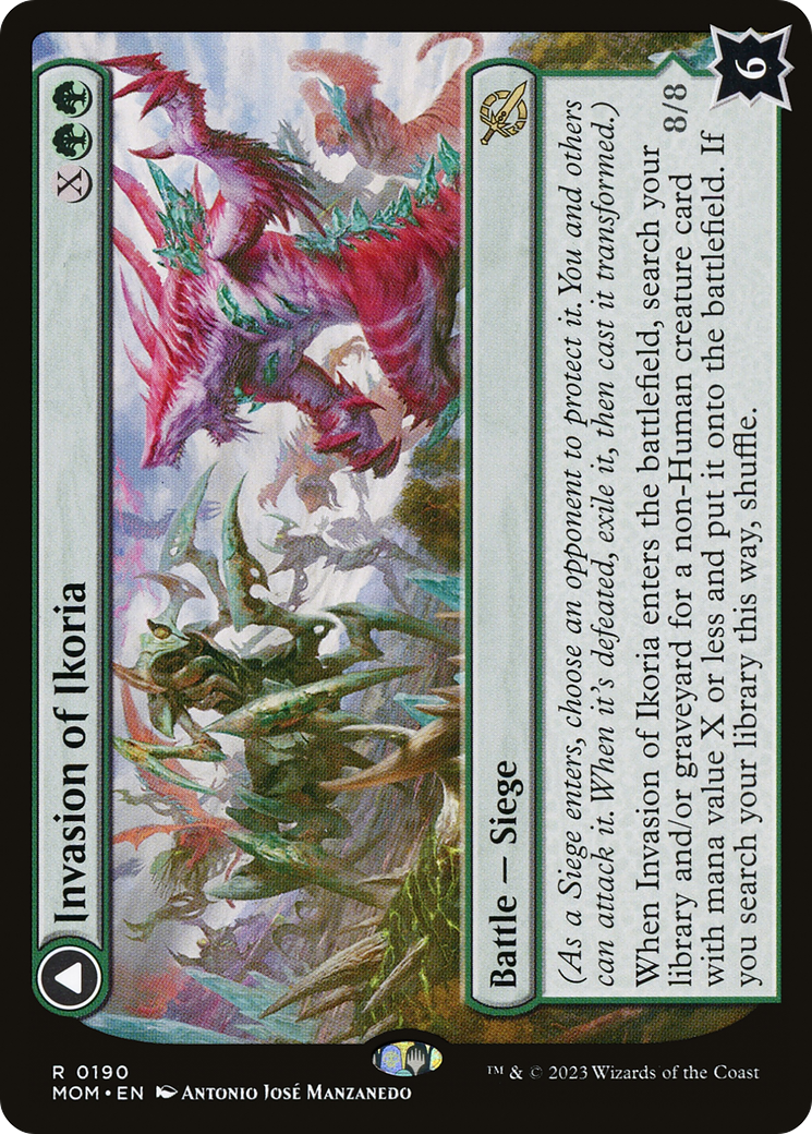 Invasion of Ikoria // Zilortha, Apex of Ikoria [March of the Machine] Foil