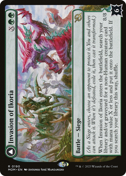 Invasion of Ikoria // Zilortha, Apex of Ikoria [March of the Machine] Foil