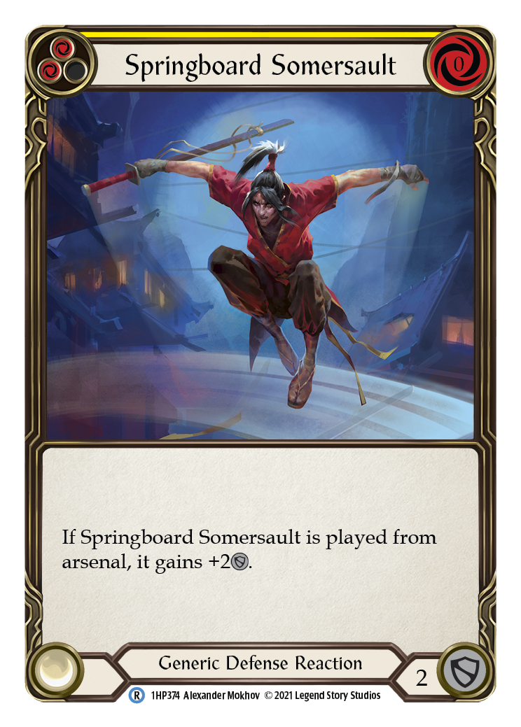 Springboard Somersault [1HP374] (History Pack 1) | Silver Goblin