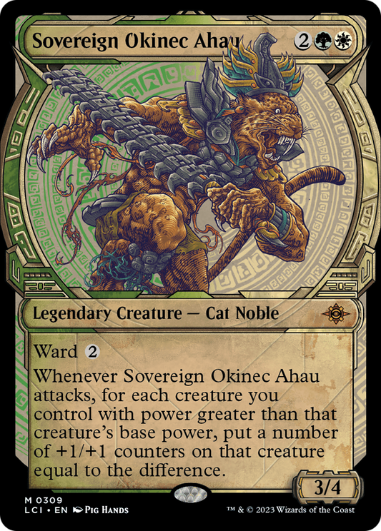 Sovereign Okinec Ahau (Showcase) [The Lost Caverns of Ixalan] Foil