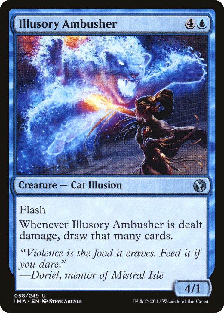 Illusory Ambusher [Iconic Masters] | Silver Goblin