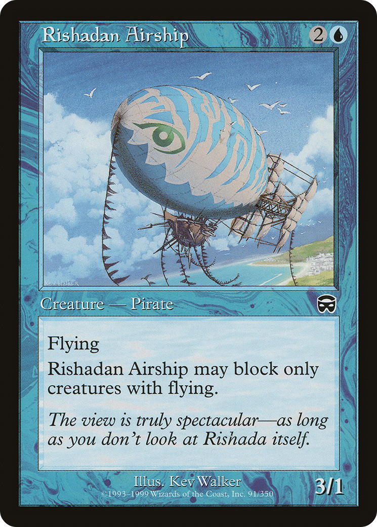 Rishadan Airship [Mercadian Masques] Foil