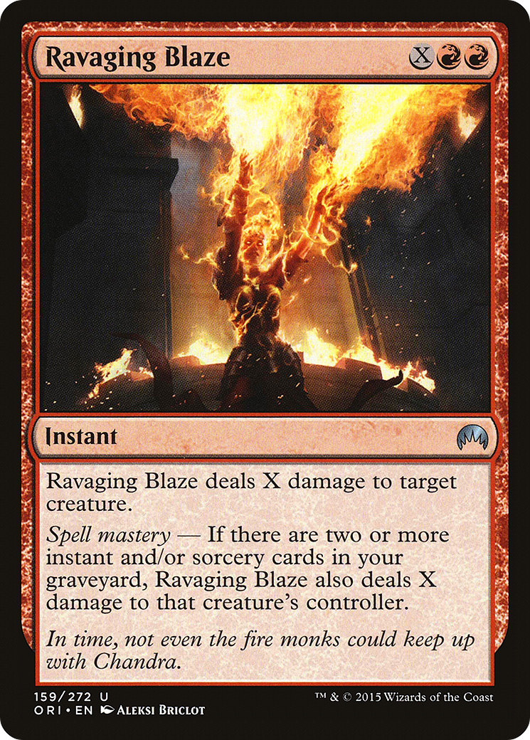 Ravaging Blaze (159) - Magic Origins