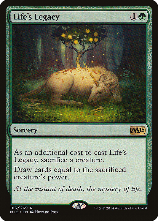 Life's Legacy [Magic 2015] Foil