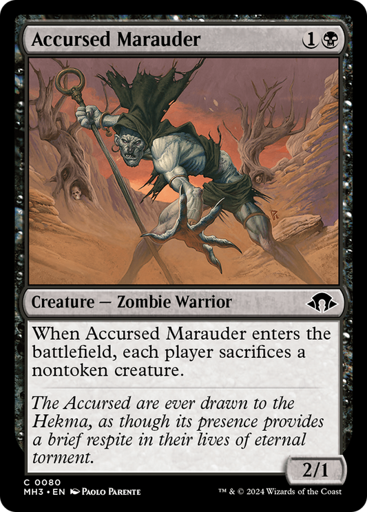 Accursed Marauder [Modern Horizons 3] Foil