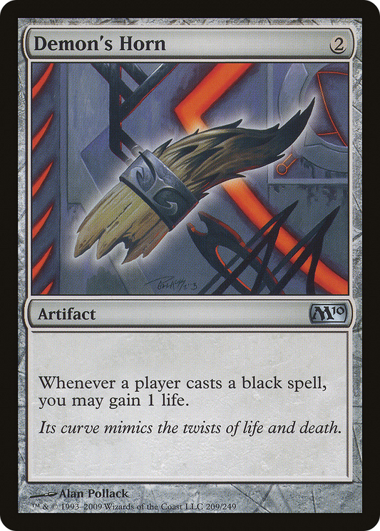 Demon's Horn [Magic 2010] Foil