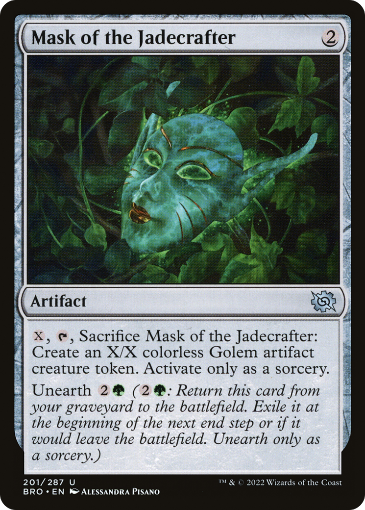 Mask of the Jadecrafter [The Brothers' War] Foil