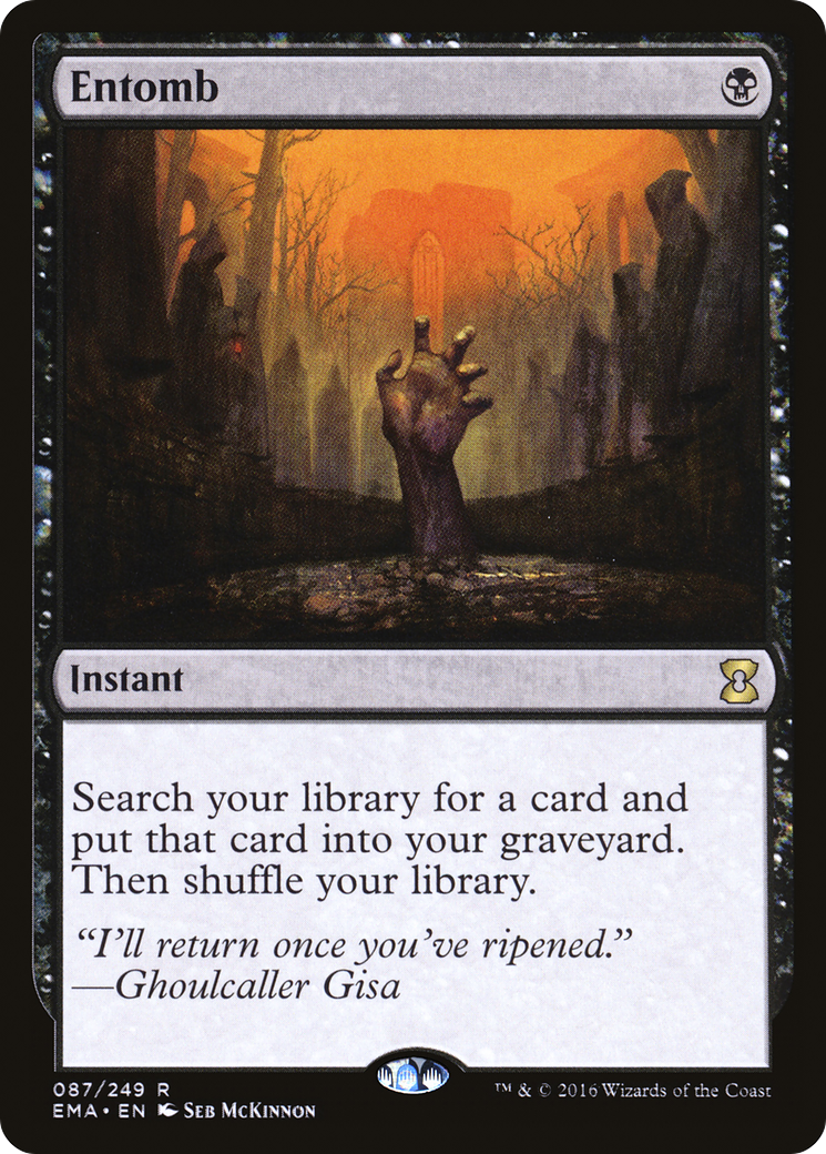 Entomb (087) Foil - Eternal Masters