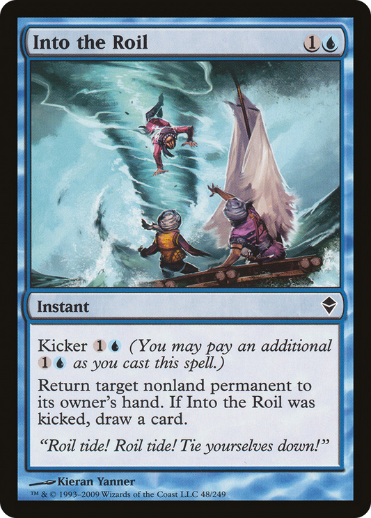 Into the Roil [Zendikar] Foil