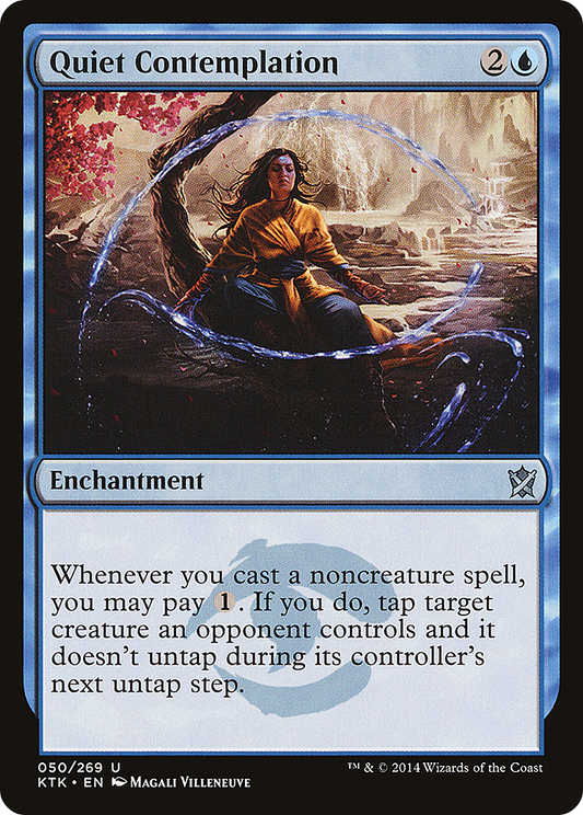 Quiet Contemplation [Khans of Tarkir] Foil