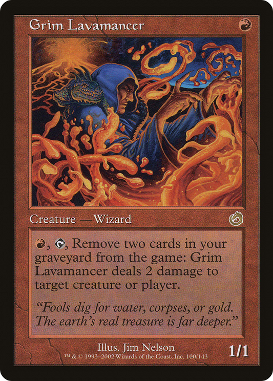 Grim Lavamancer [Torment] Foil