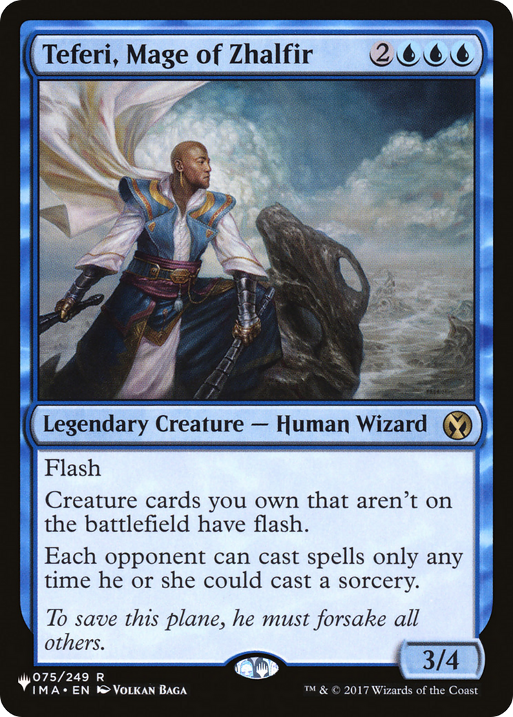 Teferi, Mage of Zhalfir [The List Reprints] | Silver Goblin