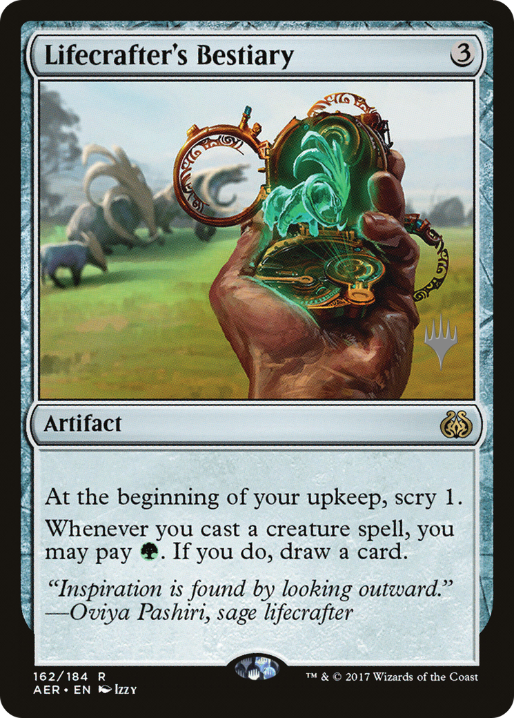 Lifecrafter's Bestiary (Promo Pack) [Aether Revolt Promos] Foil