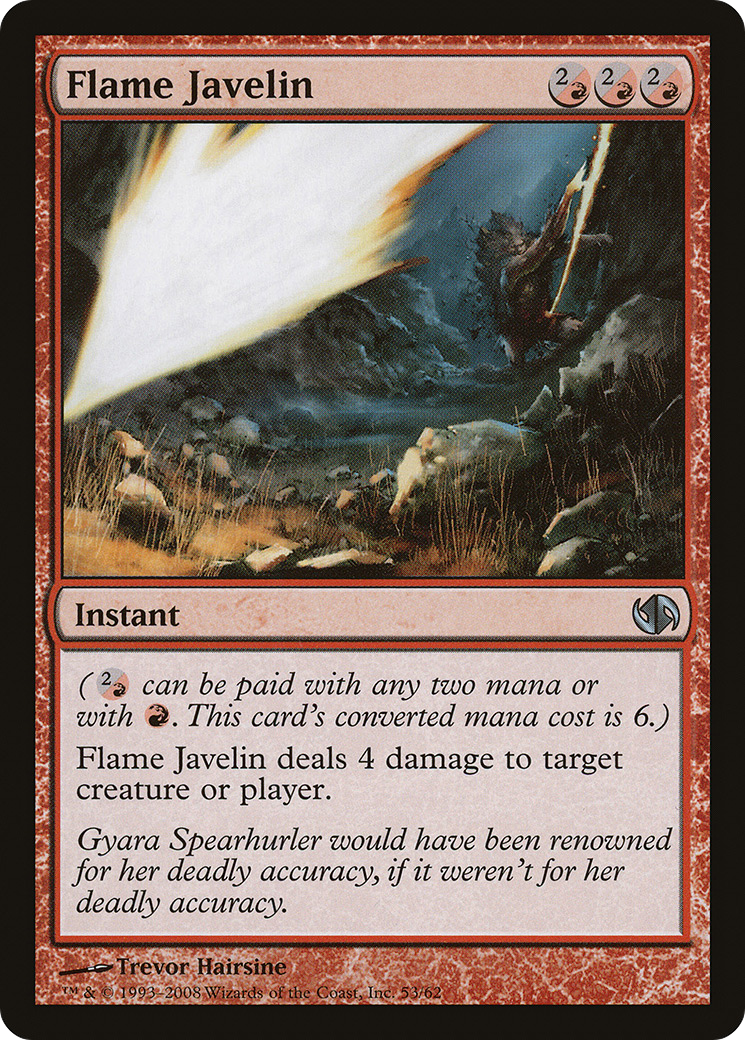 Flame Javelin (053) - Duel Decks: Jace vs. Chandra