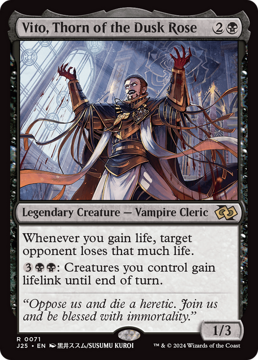 Vito, Thorn of the Dusk Rose (071)