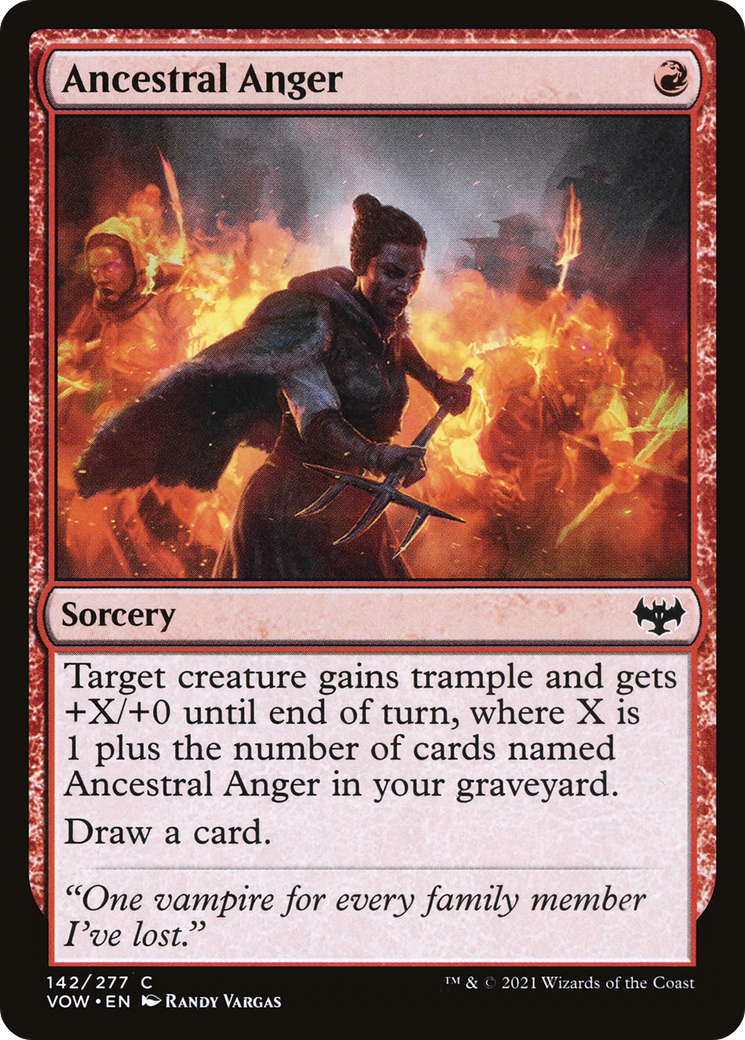 Ancestral Anger [Innistrad: Crimson Vow]