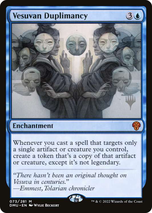 Vesuvan Duplimancy (Promo Pack) [Dominaria United Promos] Foil