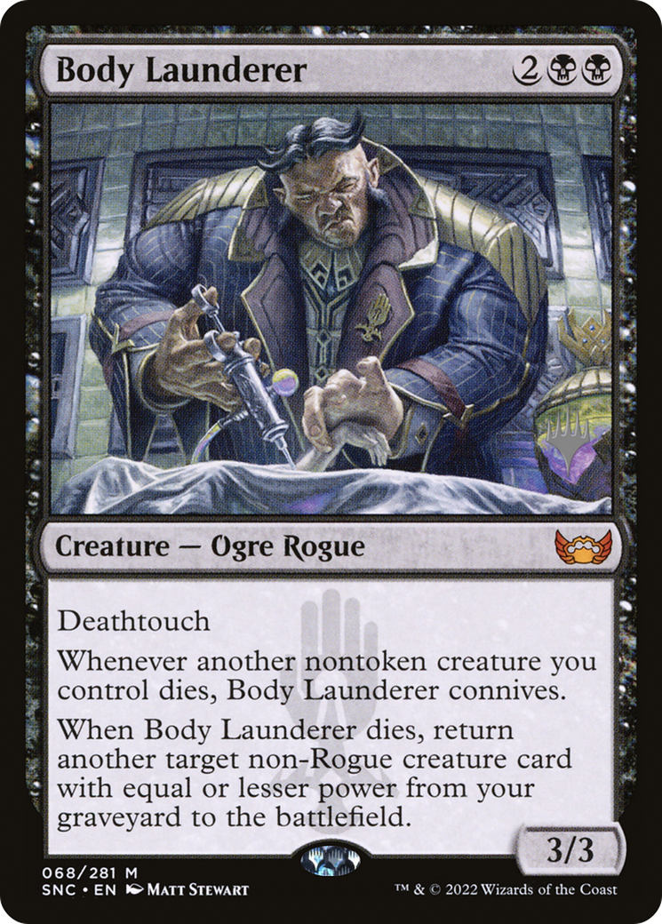 Body Launderer (Promo Pack) [Streets of New Capenna Promos] | Silver Goblin