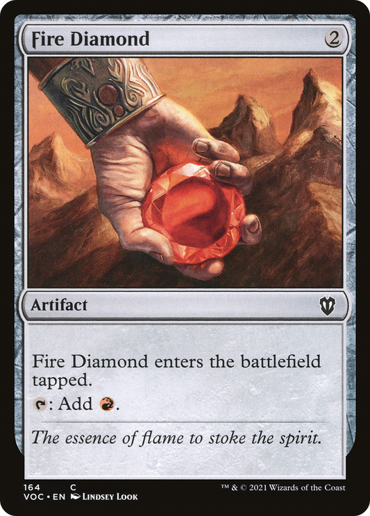 Fire Diamond [Innistrad: Crimson Vow Commander] Foil