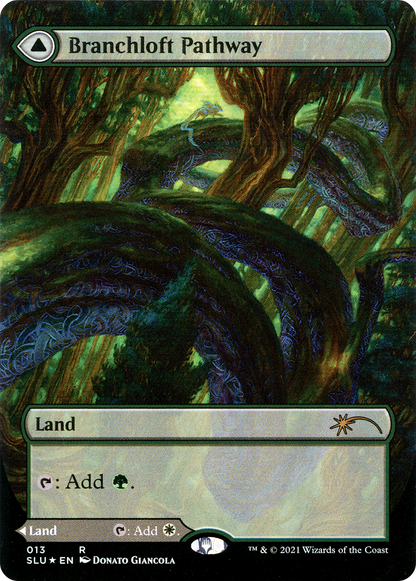 Branchloft Pathway // Boulderloft Pathway (Borderless) [Secret Lair: Ultimate Edition 2]