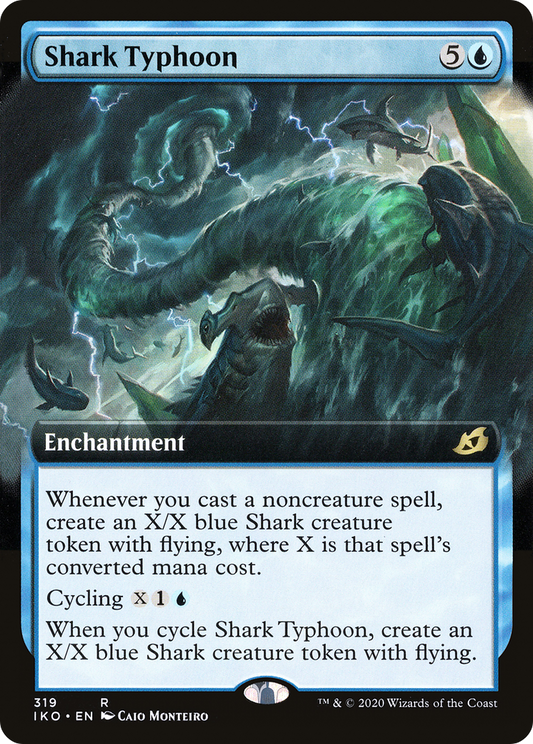 Shark Typhoon (Extended Art) [Ikoria: Lair of Behemoths]