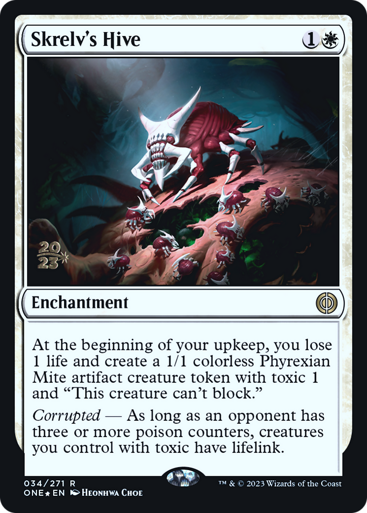 Skrelv's Hive [Phyrexia: All Will Be One Prerelease Promos] | Silver Goblin